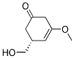 3-Cyclohexen-1-one, 5-(hydroxymethyl)-3-methoxy-, (r)-(9ci) Structure,165812-20-4Structure