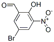 5-Bromo-3-nitrosalicylaldehyde Structure,16634-88-1Structure