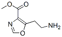 4-Oxazolecarboxylicacid,5-(2-aminoethyl)-,methylester(9ci) Structure,166950-00-1Structure