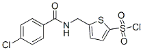 5-(4-Chlorobenzamidomethyl)thiophene-2-sulphonyl chloride Structure,166964-34-7Structure