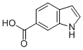 Indole-6-carboxylic acid Structure,1670-82-2Structure