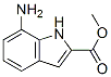 1H-indole-2-carboxylicacid,7-amino-,methylester(9ci) Structure,167027-29-4Structure