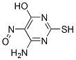 4-Amino-6-hydroxy-2-mercapto-5-nitrosopyrimidine Structure,1672-48-6Structure