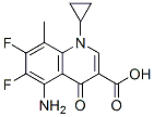 5-Amino-1-cyclopropyl-6,7-difluoro-1,4-dihydro-8-methyl-4-oxo-3-quinolinecarbocylic acid Structure,167888-38-2Structure