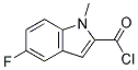 1H-indole-2-carbonyl chloride, 5-fluoro-1-methyl-(9ci) Structure,168201-49-8Structure