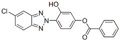 2-(2-Hydroxy-4-benzoyloxyphenyl)-5-chlorobenzotriazole Structure,169198-72-5Structure