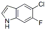 5-Chloro-6-fluoroindole Structure,169674-57-1Structure