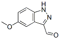 5-Methoxy-1H-indazole-3-carbaldehyde Structure,169789-37-1Structure