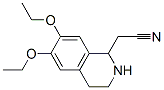 6,7-Diethoxy-1,2,3,4-tetrahydro-1-isoquinoline acetonitrile, 99% Structure,170306-62-4Structure