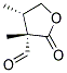 3-Furancarboxaldehyde, tetrahydro-3,4-dimethyl-2-oxo-, cis-(9ci) Structure,170501-51-6Structure