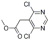 Methyl 2-(4,6-dichloropyrimidin-5-yl)acetate Structure,171096-33-6Structure