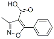 3-Methyl-5-phenyl-4-isoxazolecarboxylic acid Structure,17153-21-8Structure