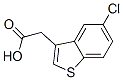 5-Chlorobenzo[B]thiophene-3-acetic acid Structure,17266-30-7Structure