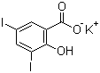 3,5-Diiodosalicylic acid potassium salt Structure,17274-17-8Structure