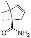 3-Cyclopentene-1-carboxamide,1,2,2-trimethyl-,(1r)-(9ci) Structure,173411-22-8Structure