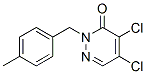 4,5-Dichloro-2-(4-methylbenzyl)-2,3-dihydropyridazin-3-one Structure,173843-86-2Structure