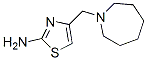 4-(Azepan-1-ylmethyl)-1,3-thiazol-2-amine Structure,17386-11-7Structure