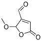 3-Furancarboxaldehyde, 2,5-dihydro-2-methoxy-5-oxo-(9ci) Structure,174655-89-1Structure