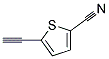 2-Thiophenecarbonitrile, 5-ethynyl-(9ci) Structure,174672-60-7Structure