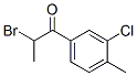 2-Bromo-1-(3-chloro-4-methylphenyl)propan-1-one Structure,175135-93-0Structure