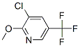 3-Chloro-2-methoxy-5-(trifluoromethyl)pyridine Structure,175136-17-1Structure