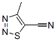 5-Cyano-4-methyl-1,2,3-thiadiazole Structure,175136-68-2Structure