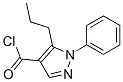 1-Phenyl-5-propyl-1H-pyrazole-4-carbonyl chloride Structure,175137-15-2Structure