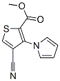 Methyl 4-cyano-3-(1H-pyrrol-1-yl)thiophene-2-carboxylate Structure,175201-81-7Structure