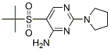 5-(Tert-Butylsulfonyl)-2-tetrahydro-1H-pyrrol-1-ylpyrimidin-4-amine Structure,175202-10-5Structure