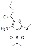 Ethyl 3-amino-4-(isopropylsulfonyl)-5-(methylthio)thiophene-2-carboxylate Structure,175202-72-9Structure