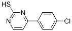 4-(4-Chlorophenyl)pyrimidine-2-thiol Structure,175203-08-4Structure