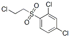 2,4-Dichloro-1-[(2-chloroethyl)sulfonyl]benzene Structure,175203-30-2Structure