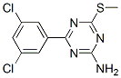 4-(3,5-Dichlorophenyl)-6-(methylthio)-1,3,5-triazin-2-amine Structure,175204-58-7Structure