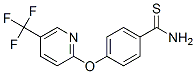 4-(5-(Trifluoromethyl)pyridin-2-yloxy)benzothioamide Structure,175277-02-8Structure