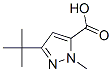 3-(Tert-Butyl)-1-methyl-1H-pyrazole-5-carboxylic acid Structure,175277-11-9Structure