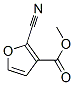 3-Furancarboxylicacid,2-cyano-,methylester(9ci) Structure,175352-96-2Structure