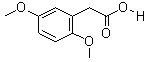 (2,5-Dimethoxyphenyl)acetic acid Structure,1758-25-4Structure