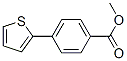 4-Thiophen-2-ylbenzoic acid methyl ester Structure,17595-86-7Structure