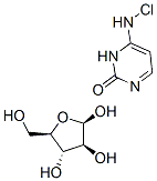 4-Amino-5-chloro-1-pentofuranosyl-2(1h)-pyrimidinone Structure,17676-65-2Structure