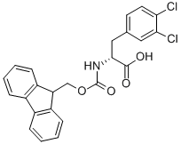 FMOC-D-3,4-Dichlorophe Structure,177966-58-4Structure