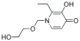 4(1H)-pyridinone, 2-ethyl-3-hydroxy-1-[(2-hydroxyethoxy)methyl]-(9ci) Structure,178627-04-8Structure