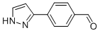 4-(1H-pyrazol-3-yl)benzaldehyde Structure,179057-29-5Structure