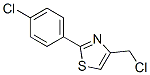 4-(Chloromethyl)-2-(4-chlorophenyl)-1,3-thiazole Structure,17969-22-1Structure