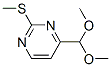 4-(Dimethoxymethyl)-2-(methylthio)-pyrimidine Structure,180869-36-7Structure