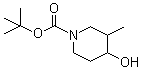 N-Boc-3-methyl-4-hydroxypiperidine Structure,181269-70-5Structure