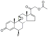 (6Alpha,9beta,11beta)-21-(acetyloxy)-9,11-epoxy-6-fluoro-pregna-1,4,16-triene-3,20-dione Structure,1817-43-2Structure