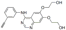 4-[(3-Ethynylphenyl)amino]-6,7-bis(2-hydroxyethoxy)quinazoline Structure,183321-84-8Structure