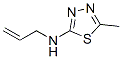 1,3,4-Thiadiazole, 2-(allylamino)-5-methyl-(8ci) Structure,18390-20-0Structure