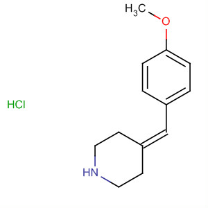 4-[(4-Methoxyphenyl)methylene]piperidine,, hydrochloride Structure,183950-17-6Structure