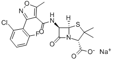 Flucloxacillin sodium Structure,1847-24-1Structure